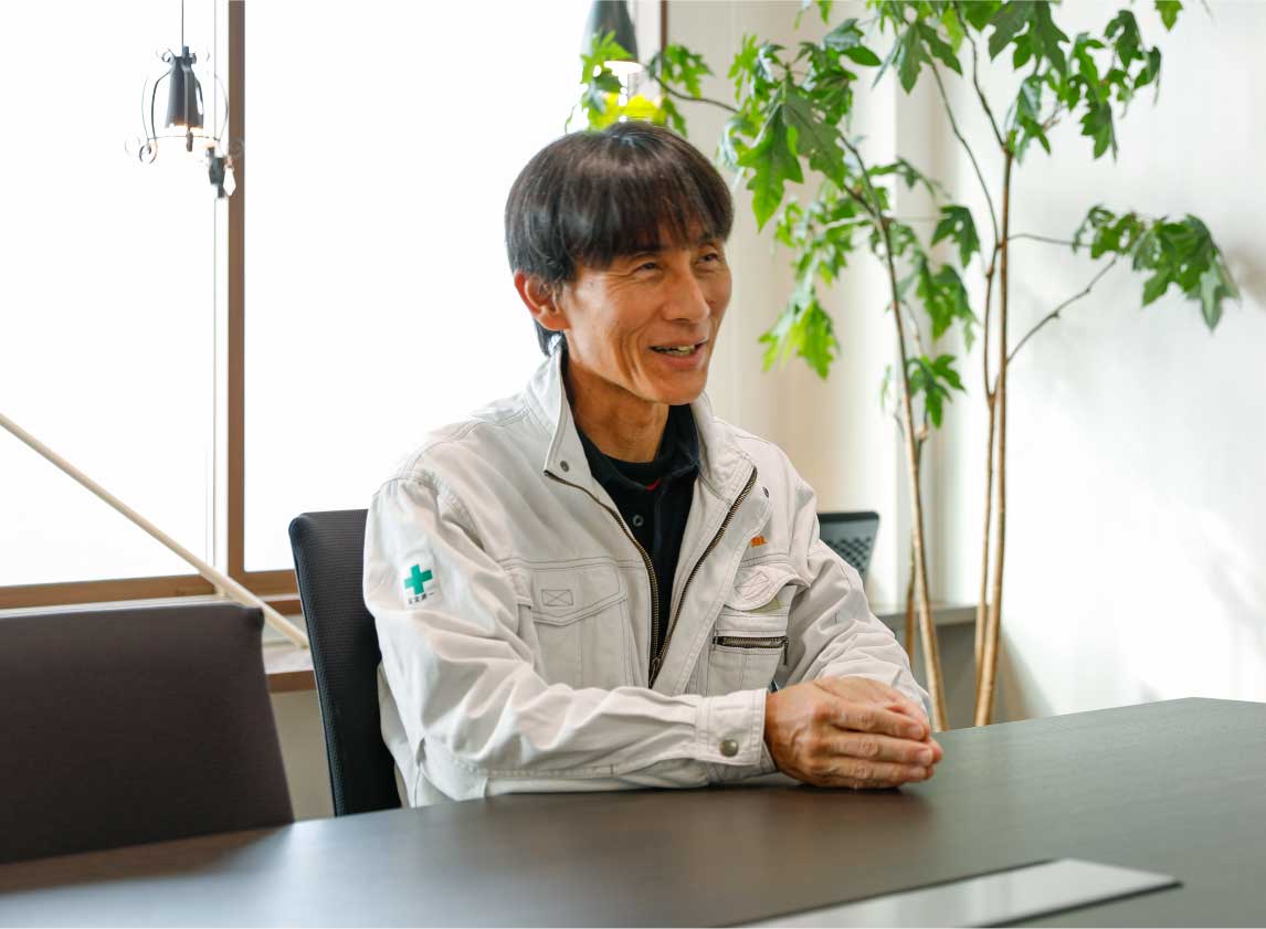 社長インタビュー画像